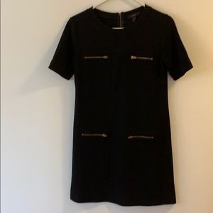 J crew zipper dress